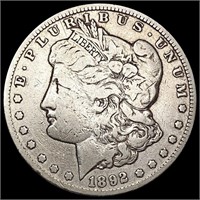 1892-CC Morgan Silver Dollar LIGHTLY CIRCULATED