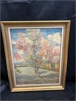 Cherry Blossom Oil Painting by Marcus Vincent