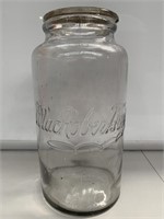 MacRobertsons Lolly Jar with Glass Lid