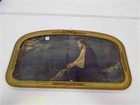 Vintage Framed Jesus Print