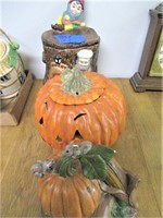 Cookie Jar, Pumpkin for Candle, Pumpkin Decoration