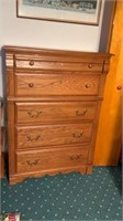 36”x18x49” chest of drawers no contents