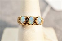 Ring With 3 Opals