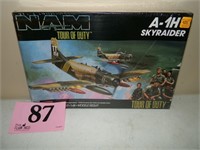 NAM TOUR OF DUTY A-1H SKYRAIDER IN BOX