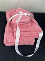 New Pink Towel, Washcloth Set