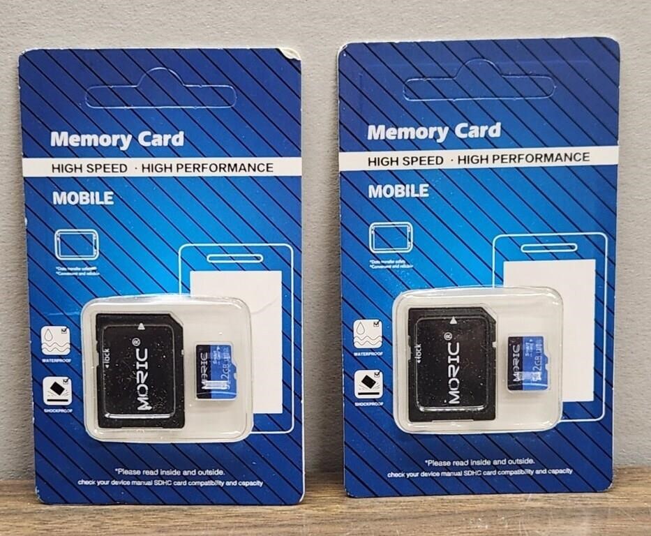 NEW MORIC HIGH SPEED MICRO SD CARD 512GB X2