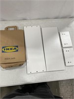 WHITE IKEA SHELF (NO TOOLS OR INSTRUCTIONS)  1X