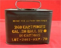 240 Rd .30-.06 "Spam Can" Surplus M1 Garand