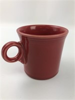 Red Fiesta Ware Mug