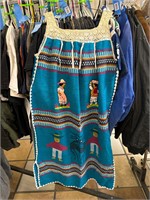 VIntage Mexican Folk Dress