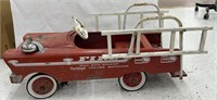 Vintage Parkleigh Fire Truck Pedal Car