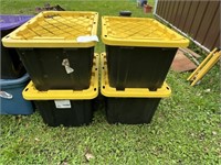 HEAVY DUTY TOTES LOT