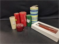 Assortment of candles