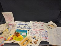 Large lot of iron on transfers