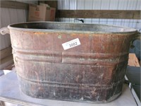 Copper boiler - approx 26" long, no lid