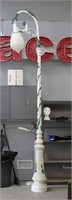 Heavy Cast Alunium Outdoor Light Pole 12' Tall