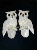 Chalkware Owls