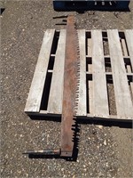 Antique 2 man saw; 6'