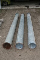STRAIGHT BLOWER PIPES (10'X3, 4'X1)