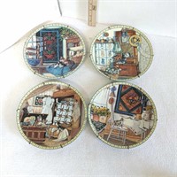 "Cozy Country Corners" Plates