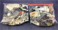 2 Bags of Old Buttons