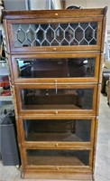 R- 5 Stack Antique Lawyers Book case