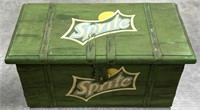 Sprite Wooden Storage Trunk w Hinged Lid