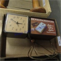 Benson & Hedges clock, untested