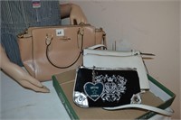 Coach and Kate Spade bags