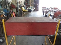 Wood box 40"x17"x12"