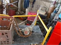 11/2 ton ratchet chain hoist