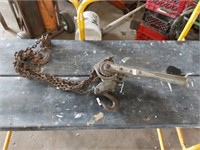 Ratchet chain hoist