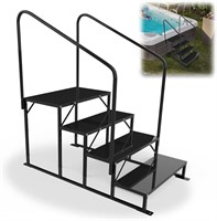 Hot tub Steps & RV Steps with Two handrails