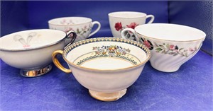 Five Tea cups