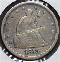 1875-S 20 Cent