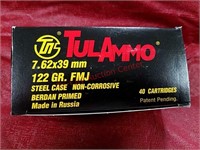 40 rds TulAmmo 7.62x39 mm ammo ammunition