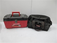 Craftsman Toolbox & Husky Tool Bag