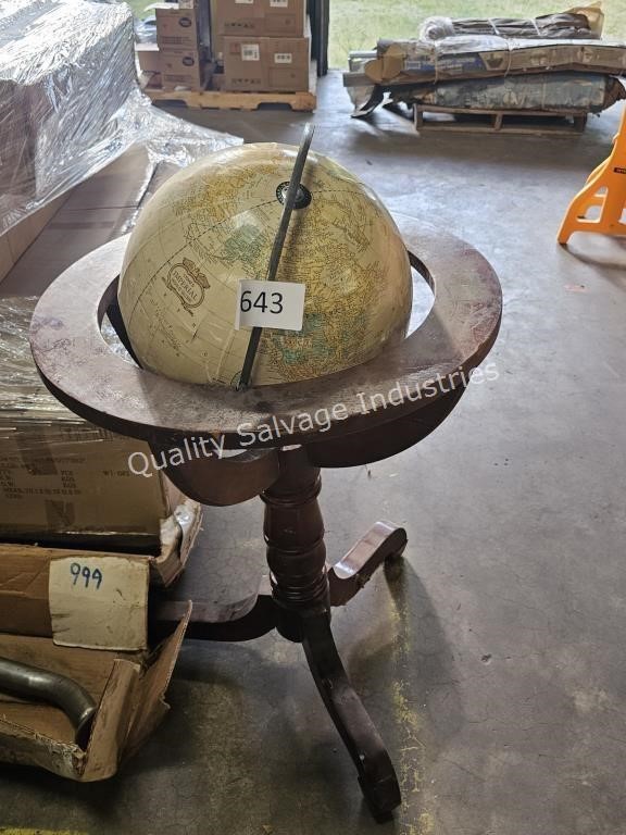 globe with stand (used)