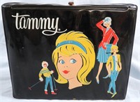 1962 TAMMY & PEPPER VINYL LUNCHBOX WITH THERMOS