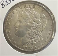 1885O Morgan Silver Dollar