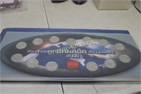 Canadian Millenium 25c Coin Set 2000