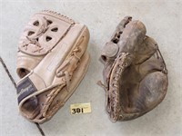 (2) Baseball Gloves - One is MacGregor
