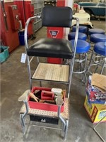 Vintage Shoe Shine Chair