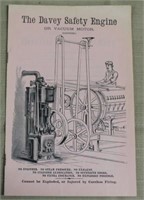 1885 Davey Safety Engine catalog, 5 Early factory