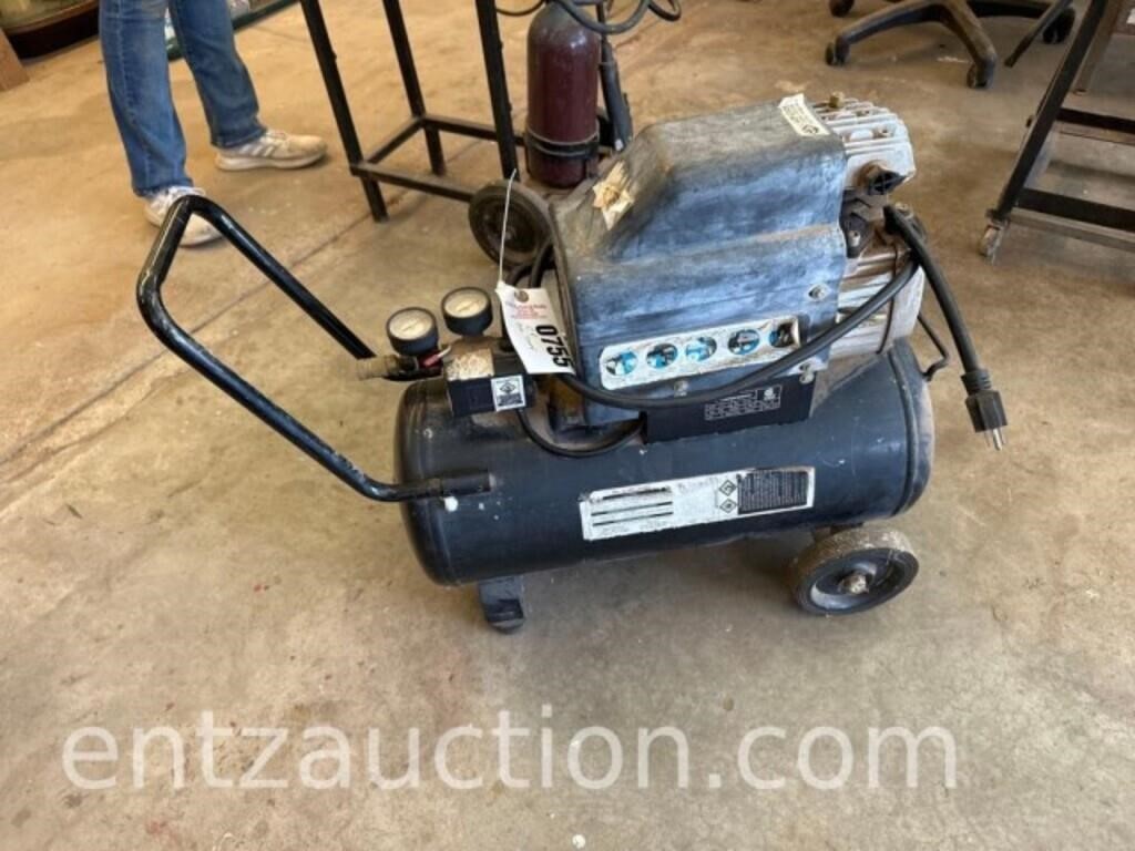 CENTRAL PNEUMATIC AIR COMPRESSOR, 2 HP