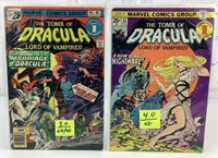 Marvel the tomb of Dracula #43, 46