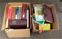 (2) BOXES OF BOOKS, INCLUDING 2 ON PRINCESS DIANA.