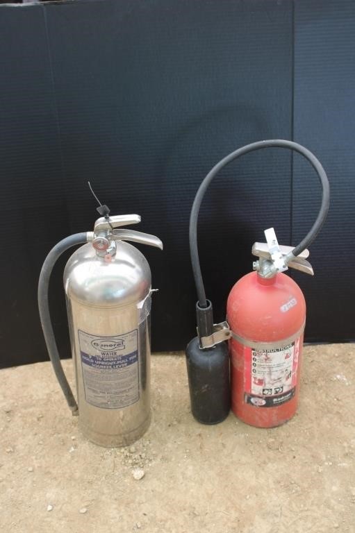 Fire extinguishers