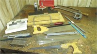 Wood & metal Saws & Miter Boxes