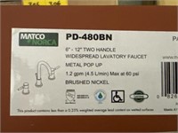 MATCO NORCA PD-480BN 2 HANDLE FAUCET